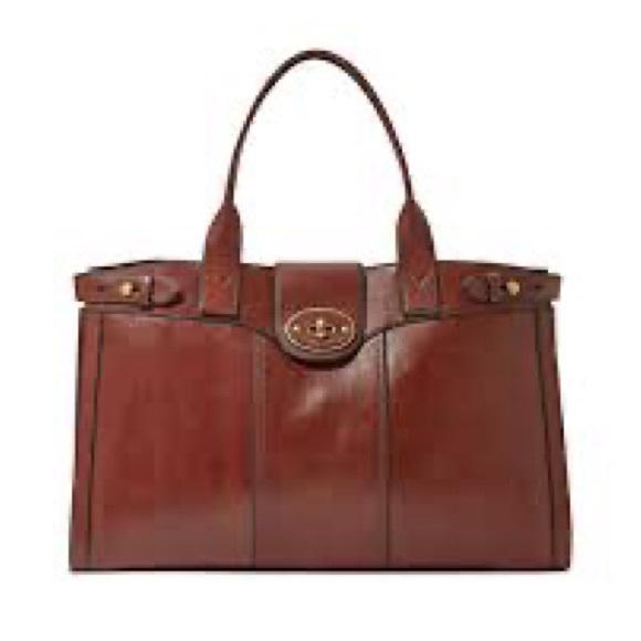 Fossil Vintage Reissue Weekender Bag Tote - Picture 3 of 8
